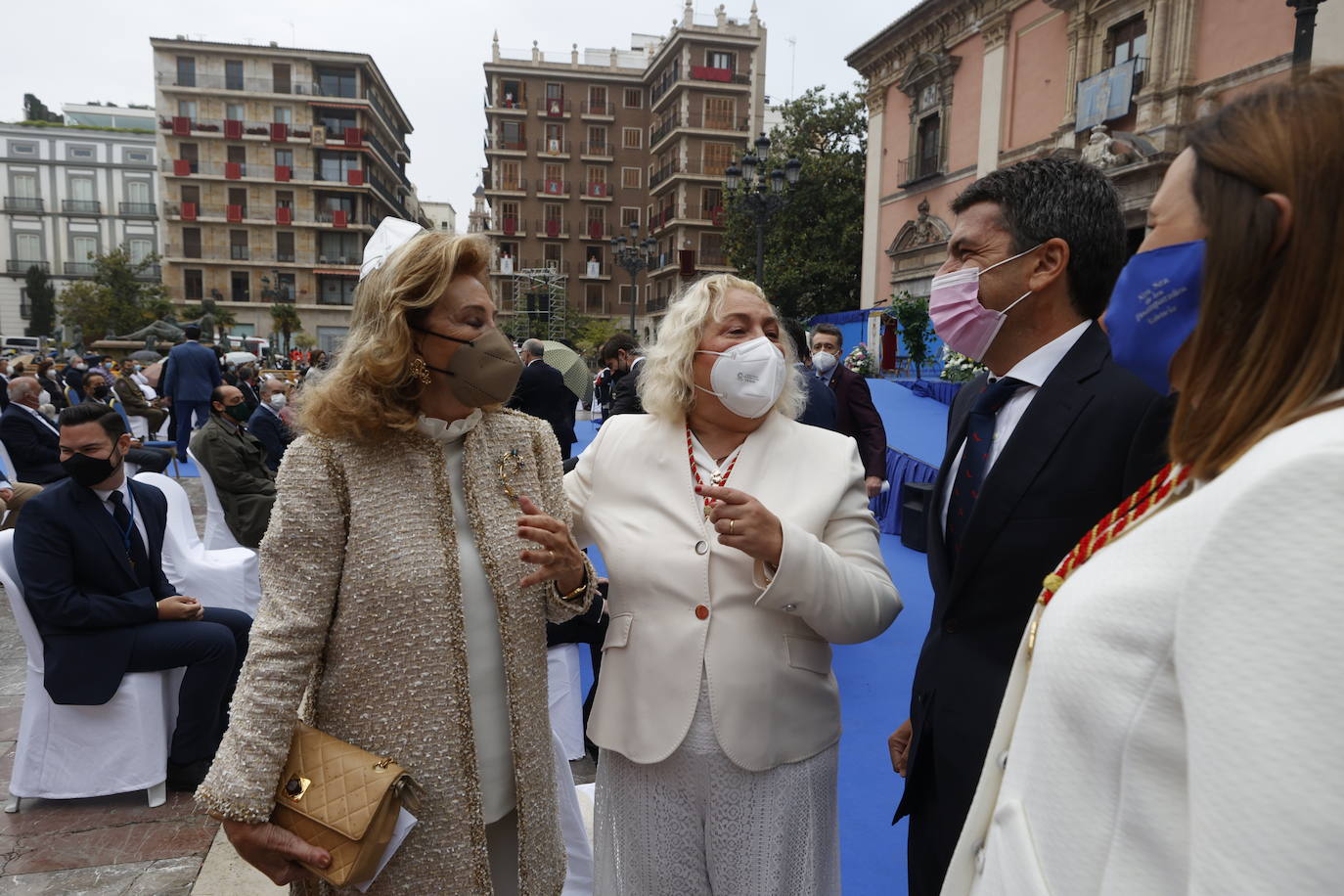 Missa d'Infants y traslado de la Virgen en Valencia