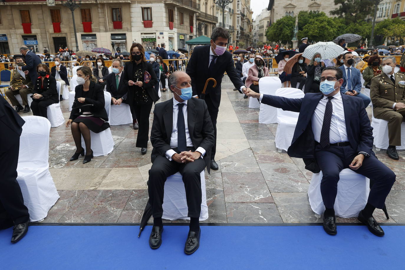 Missa d'Infants y traslado de la Virgen en Valencia