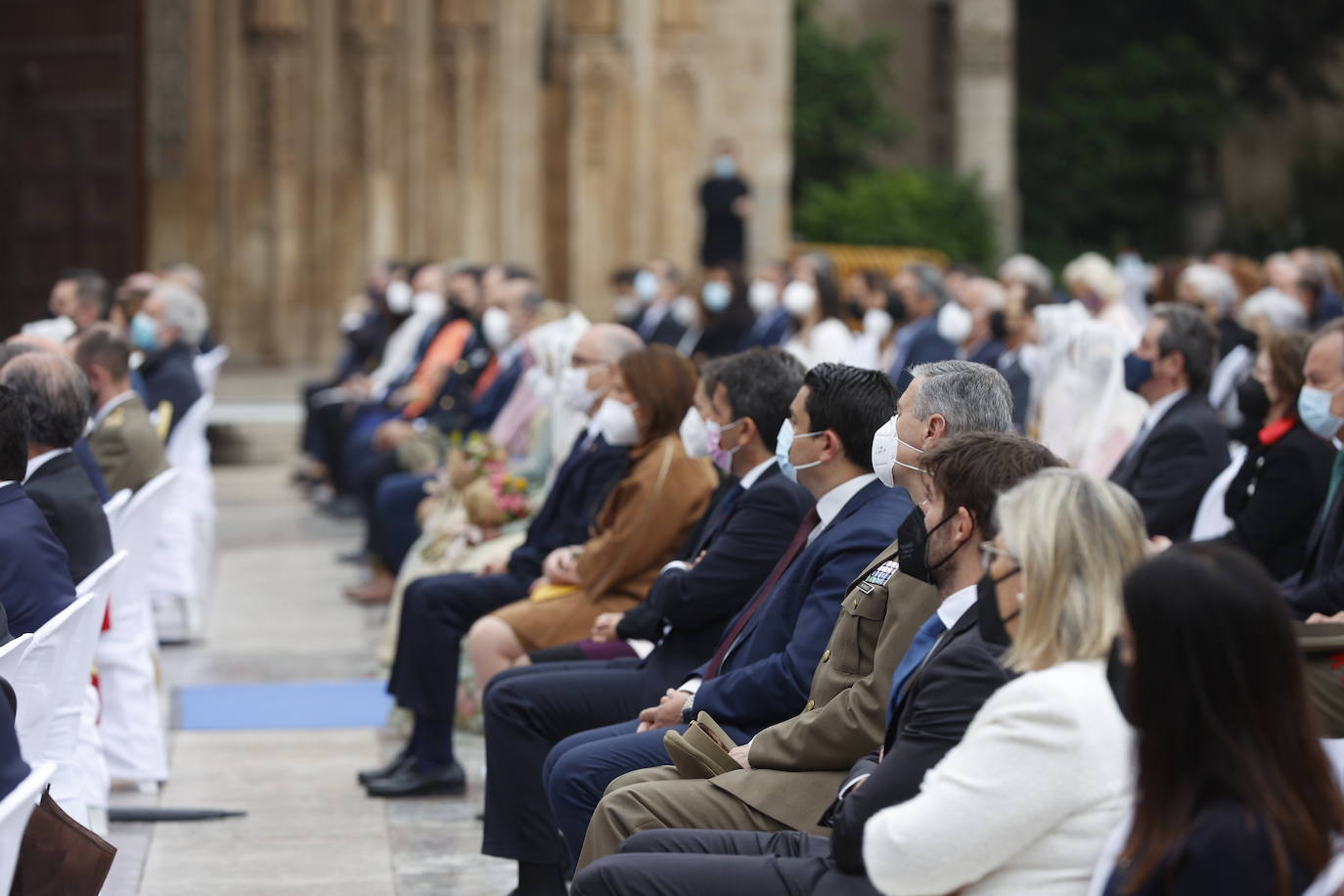 Missa d'Infants y traslado de la Virgen en Valencia