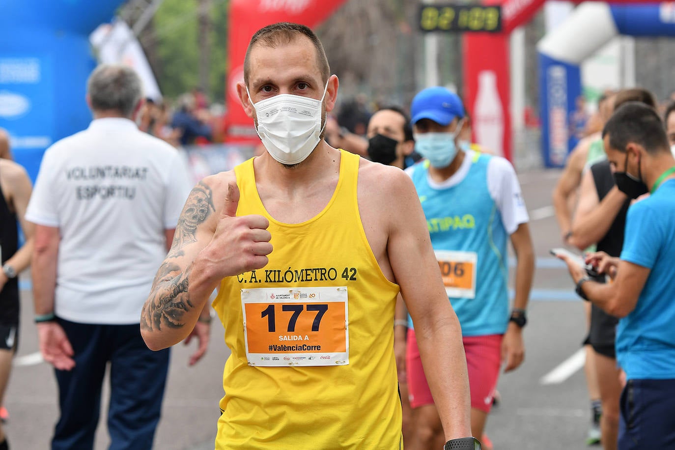 Primera carrera en Valencia desde el inicio de la pandemia