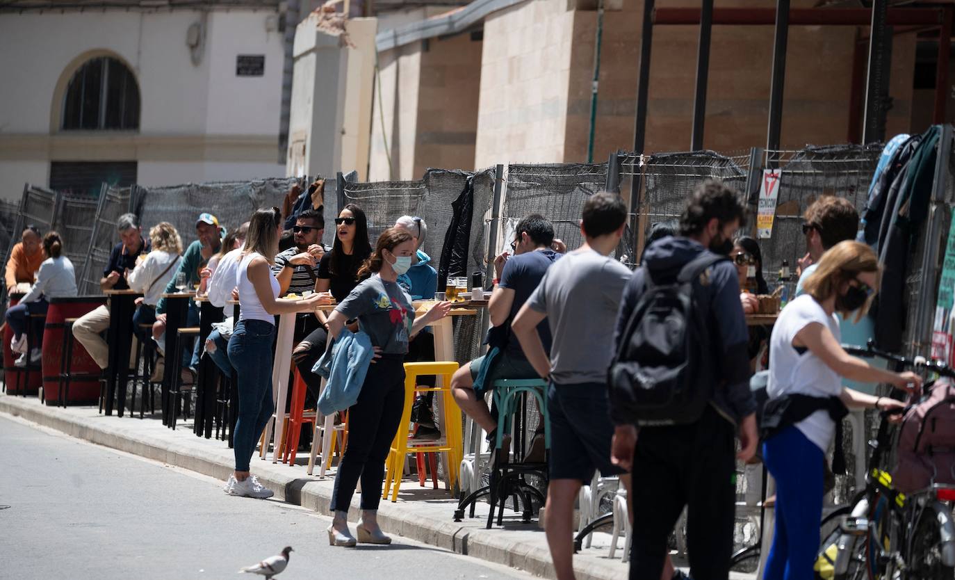 Primer día en Valencia tras la caída del estado de alarma