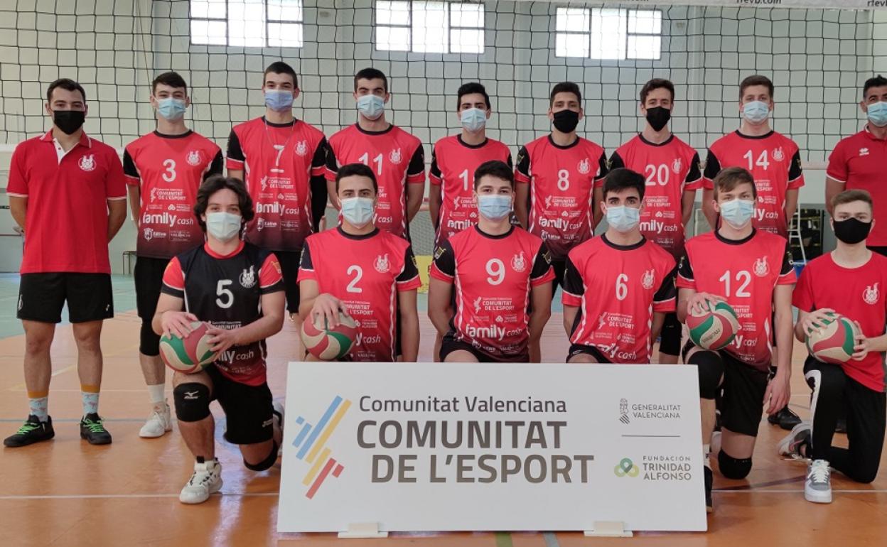 El juvenil masculino del Voleibol Xàtiva estará en la final autonómica. 