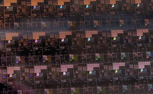 Chips semiconductores de IBM 