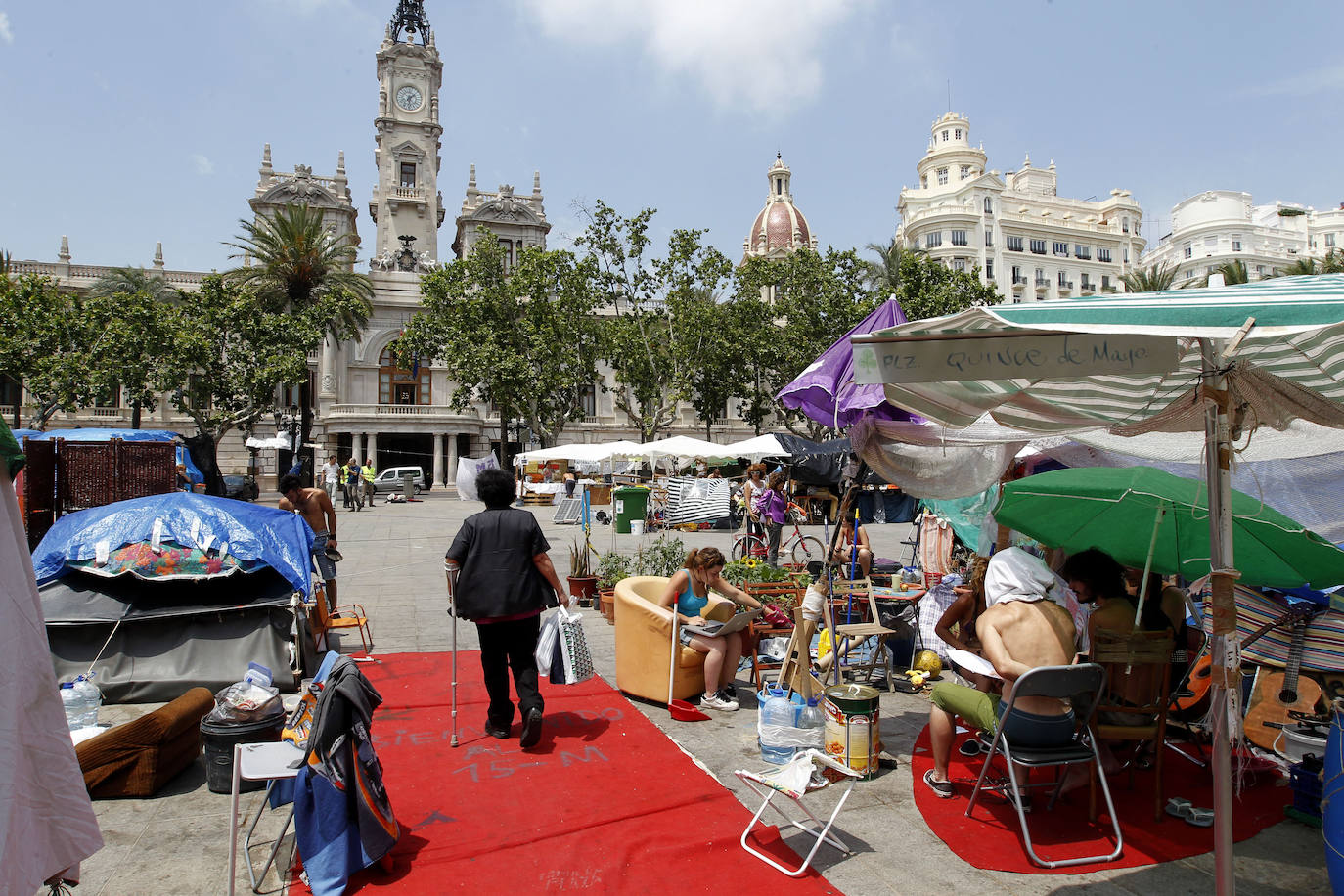 Fotos: Fotos del 15-M: 10 años del movimiento en Valencia