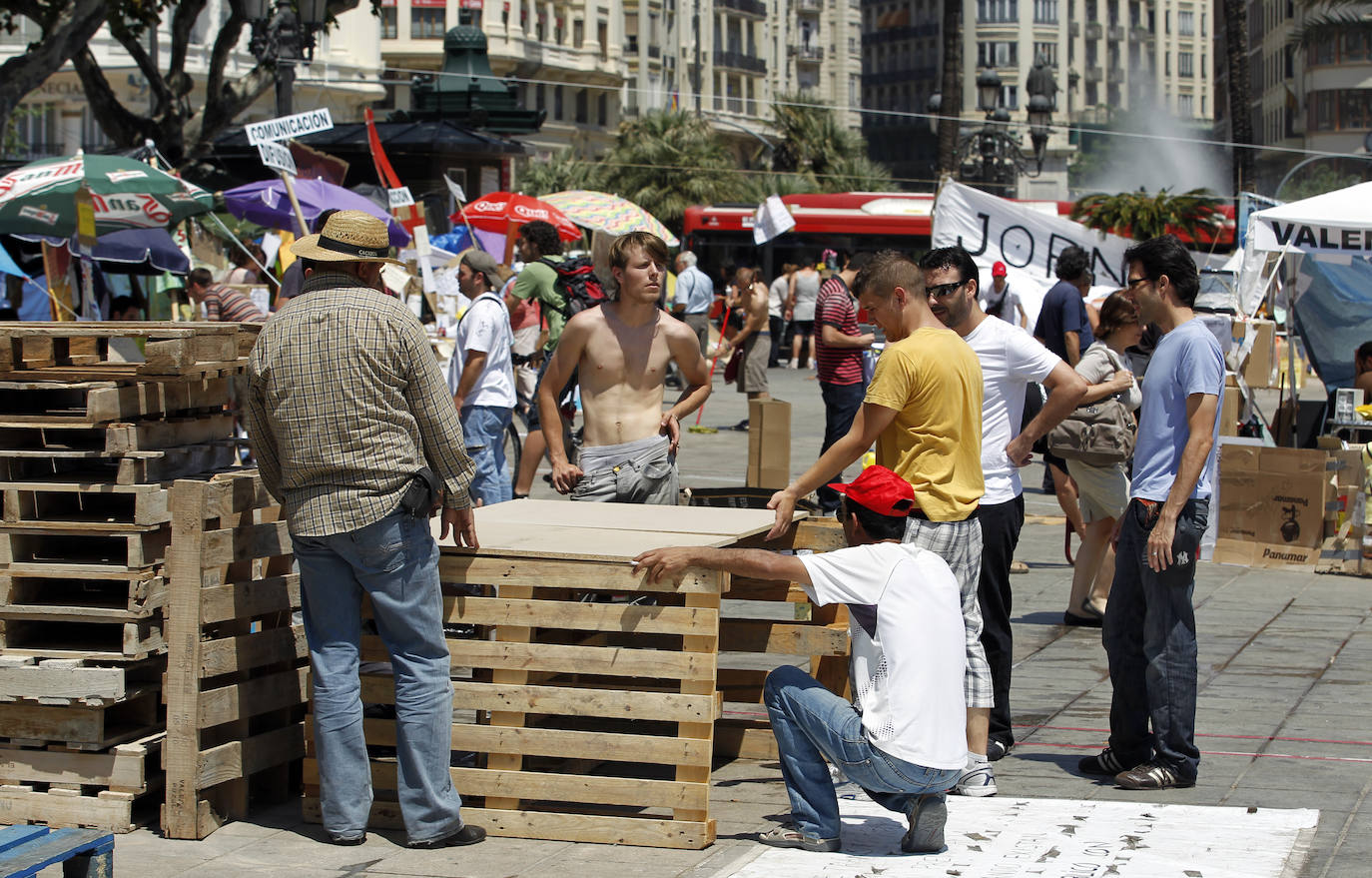 Fotos: Fotos del 15-M: 10 años del movimiento en Valencia