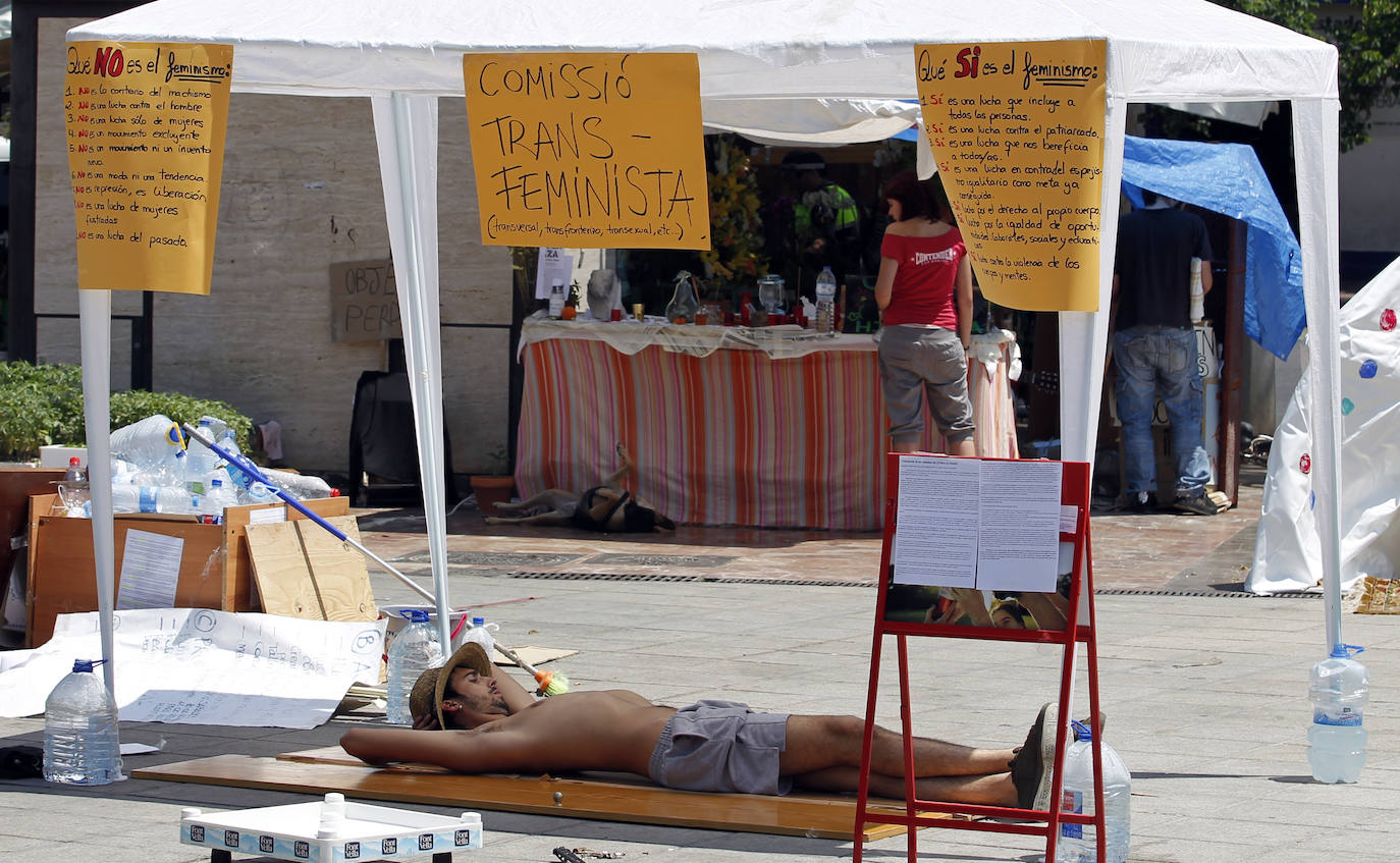 Fotos: Fotos del 15-M: 10 años del movimiento en Valencia