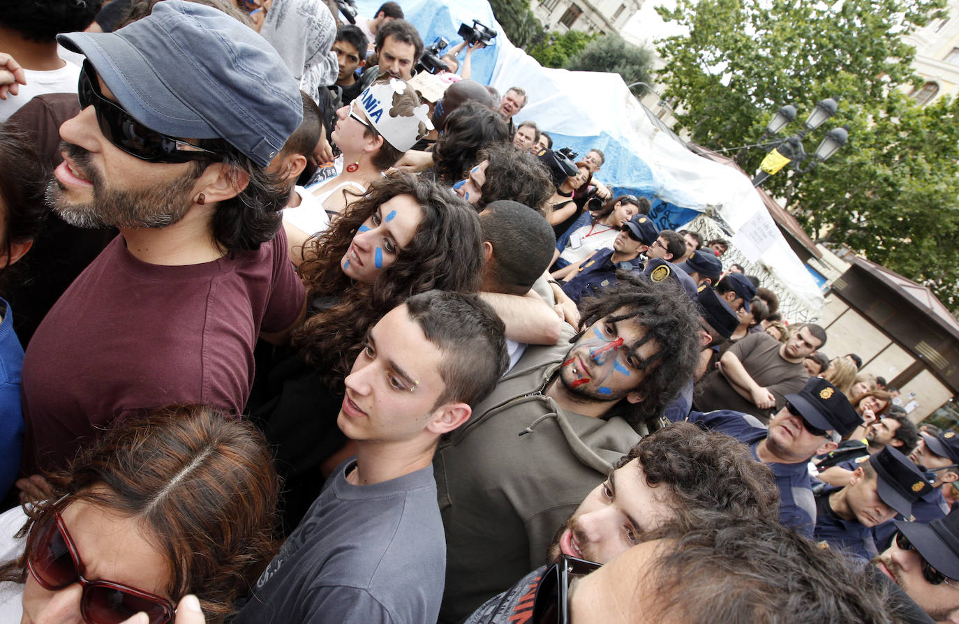 Fotos: Fotos del 15-M: 10 años del movimiento en Valencia