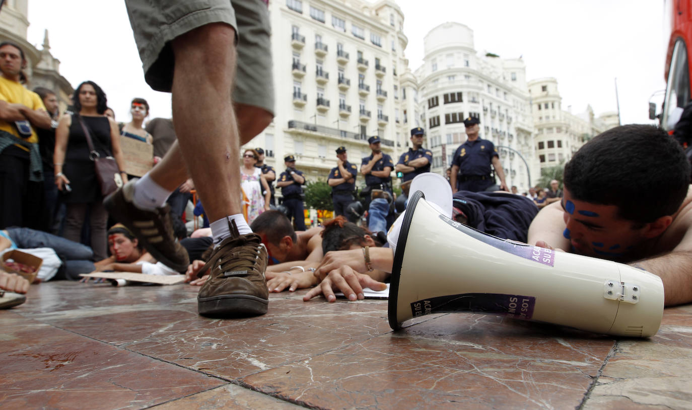 Fotos: Fotos del 15-M: 10 años del movimiento en Valencia