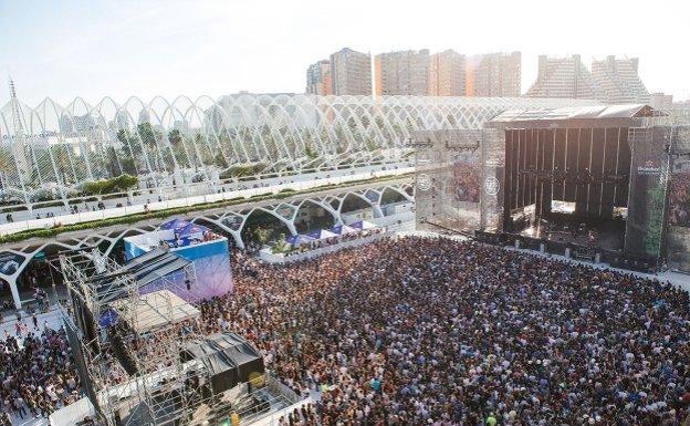 El Festival de les Arts encabeza el regreso a la normalidad de los conciertos multitudinarios