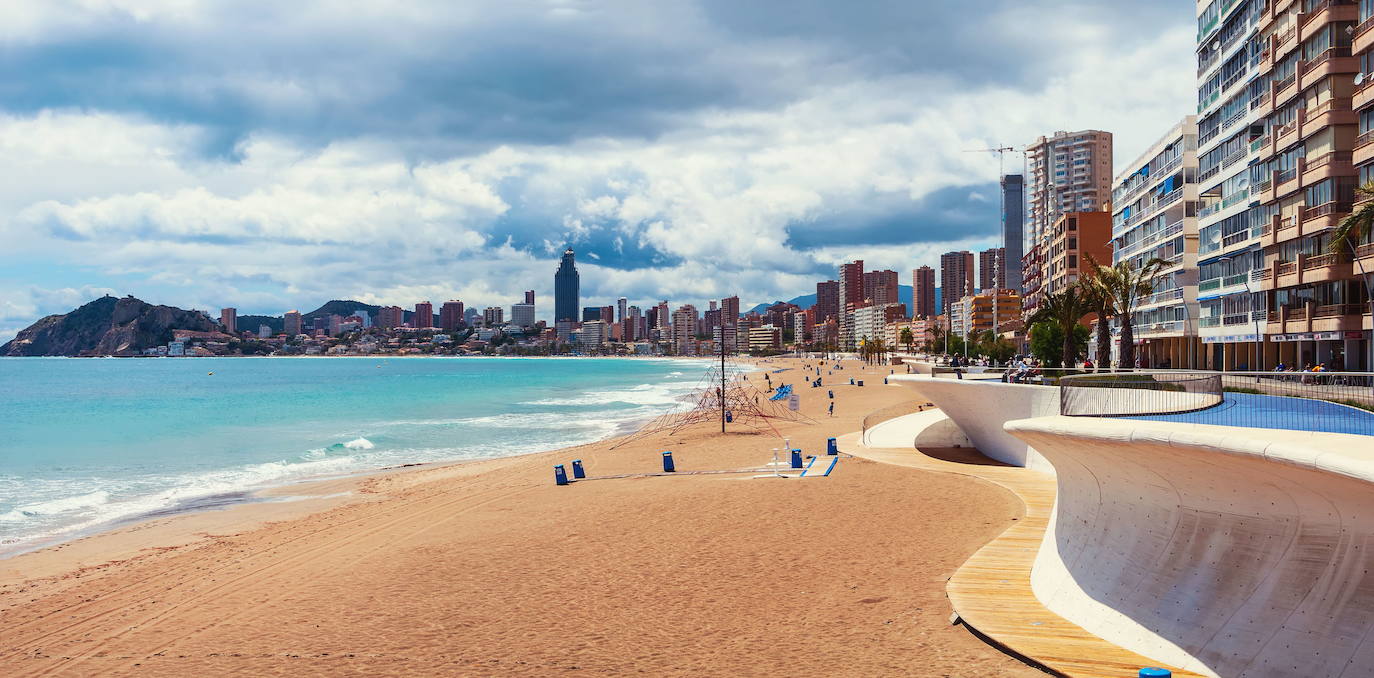 Playa de Benidorm.