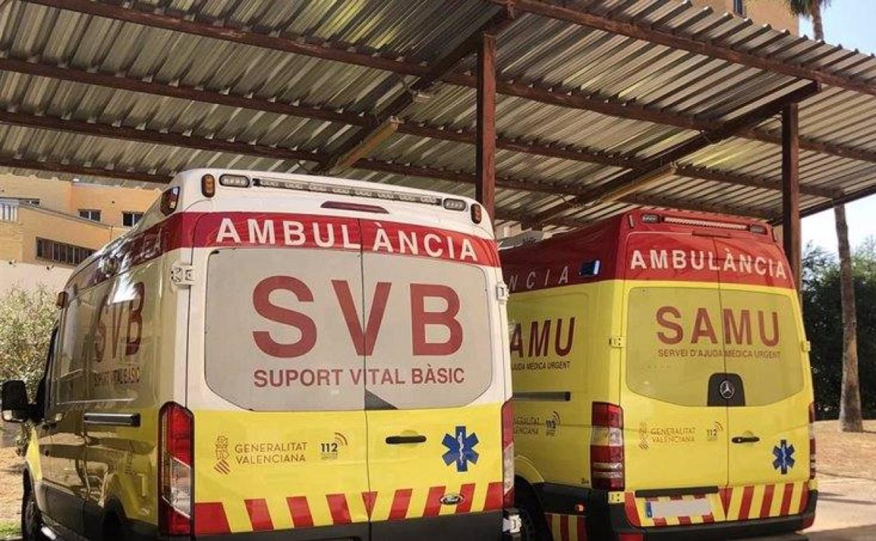 Ambos heridos fueron trasladados al hospital Vega Baja en Orihuela. 