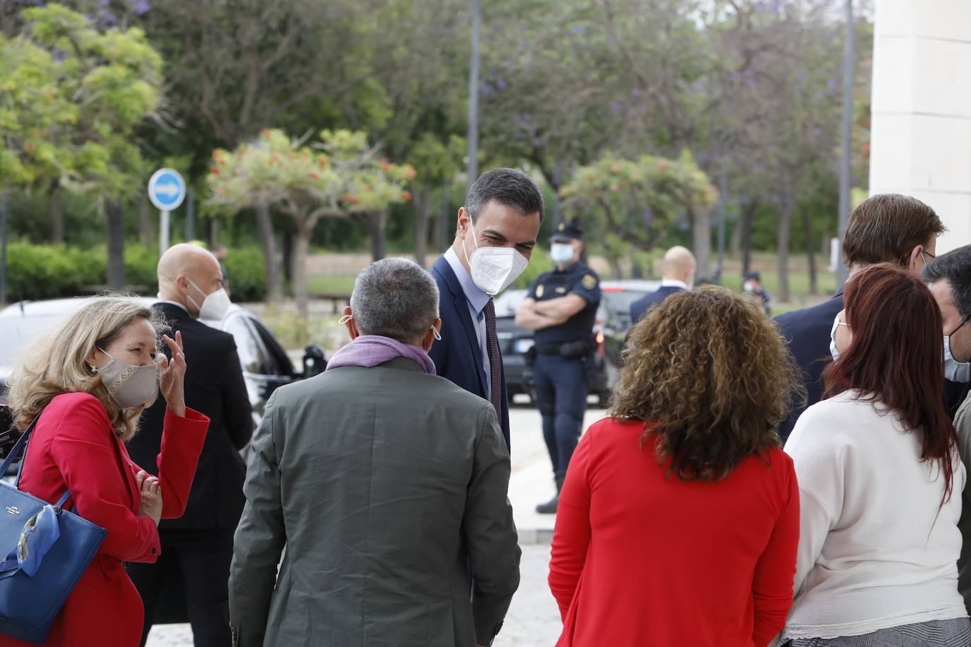 El presidente del Gobierno ha visitado Valencia para participar en el 43 congreso de UGT, donde ha adelantado que se va a aprobar un plan de choque para el paro juvenil.