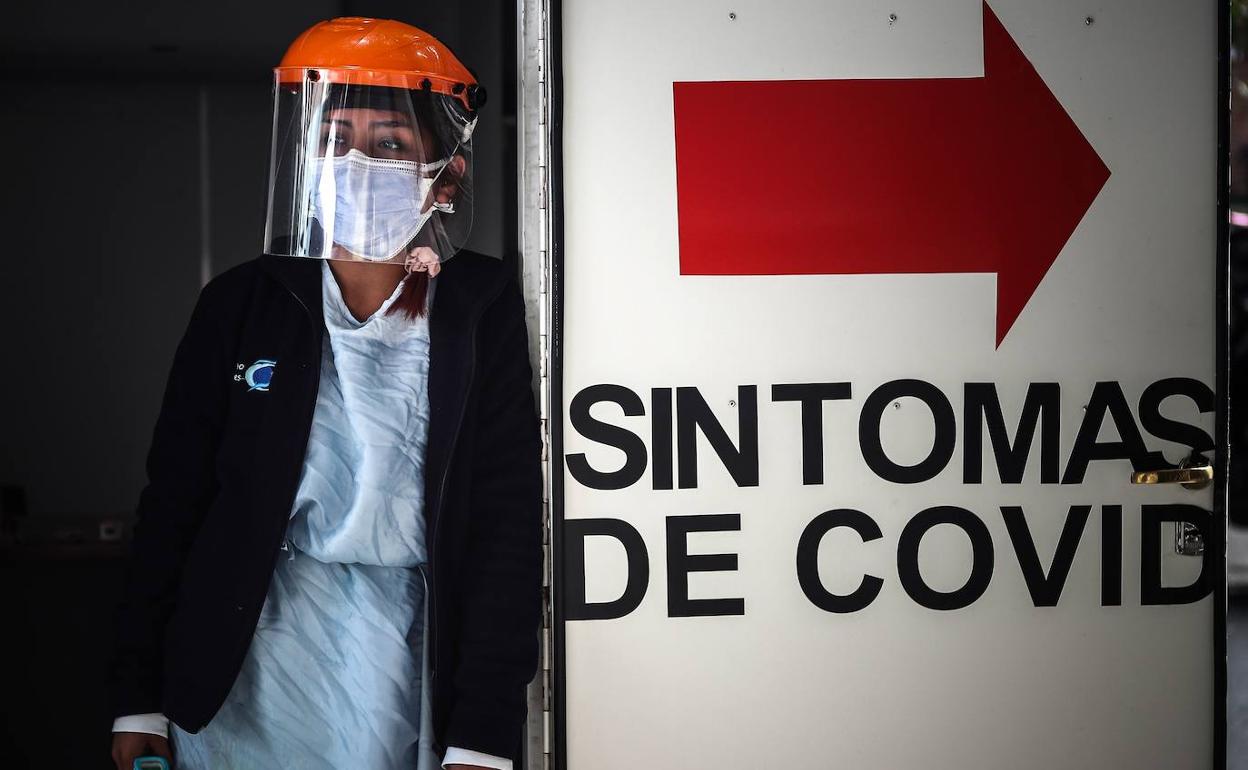 Atención a pacientes con covid. 