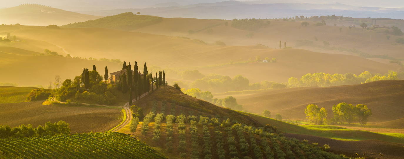 Valle de Orcia (Toscana)