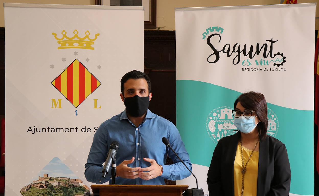 Presentación de la presencia de Sagunto en Fitur. 