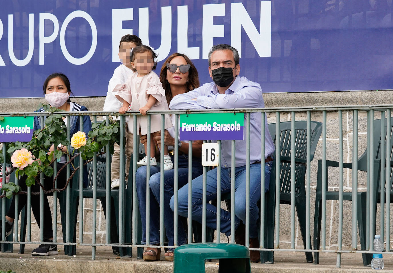 LLa alta sociedad española ha estado en los saltos de obstáculos. 