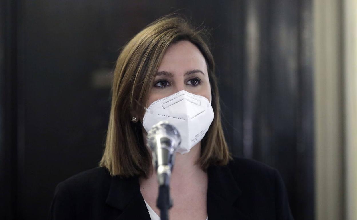 María José Catalá, portavoz del Grupo Popular en el Ayuntamiento de Valencia.