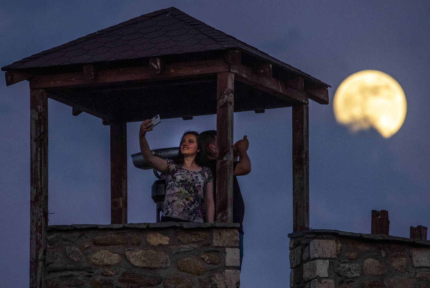 La Superluna sangrienta de mayo. 