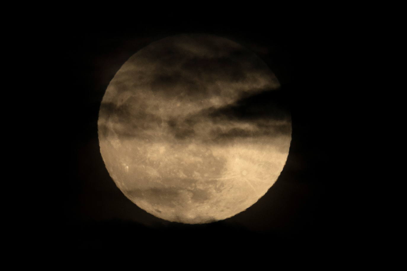 La Superluna sangrienta de mayo. 