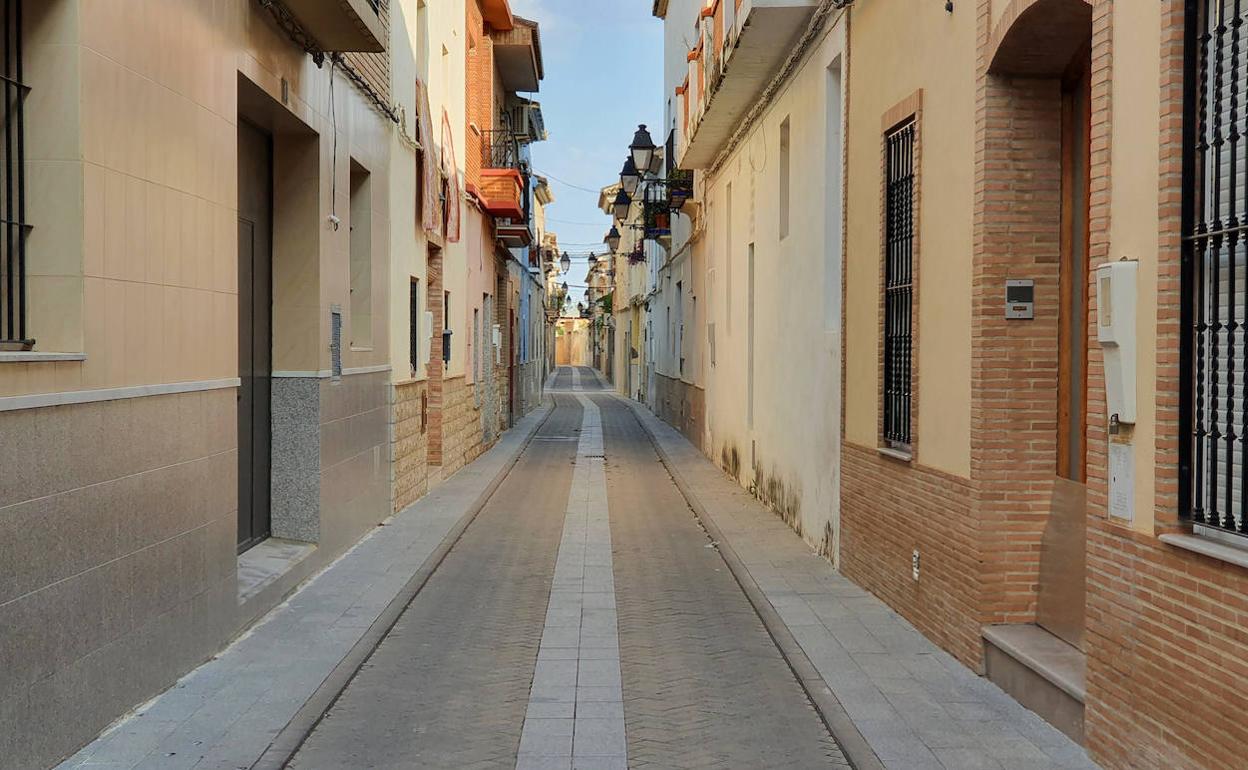 Zona histórica de La Pobla de Vallbona. 