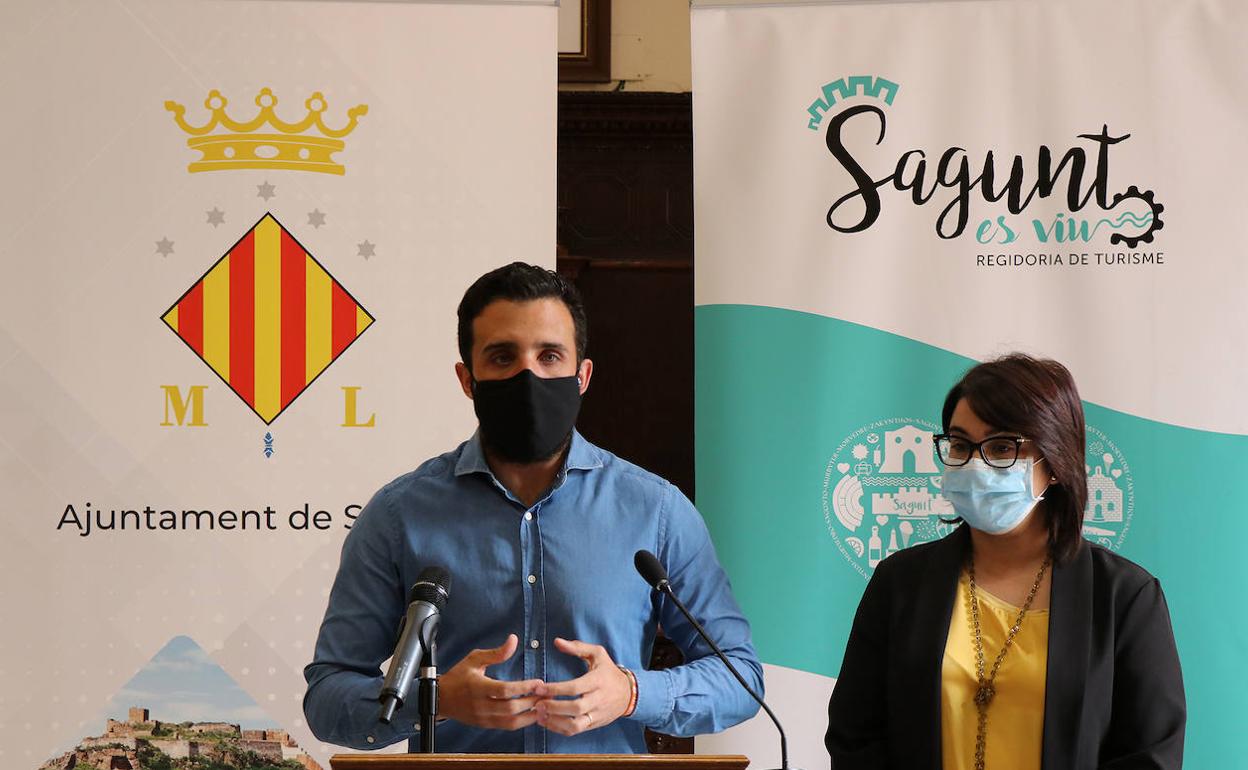 El alcalde de Sagunto, durante una reciente intervención. 