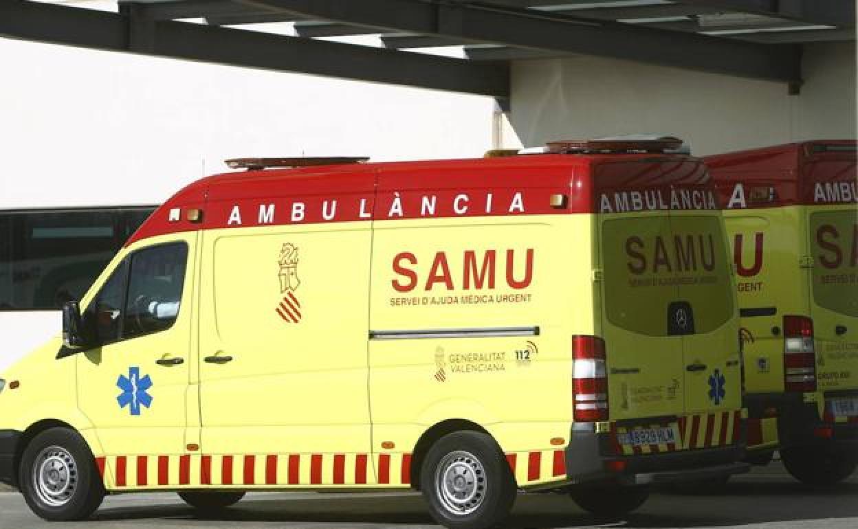 Una ambulancia del SAMU en una imagen de archivo.