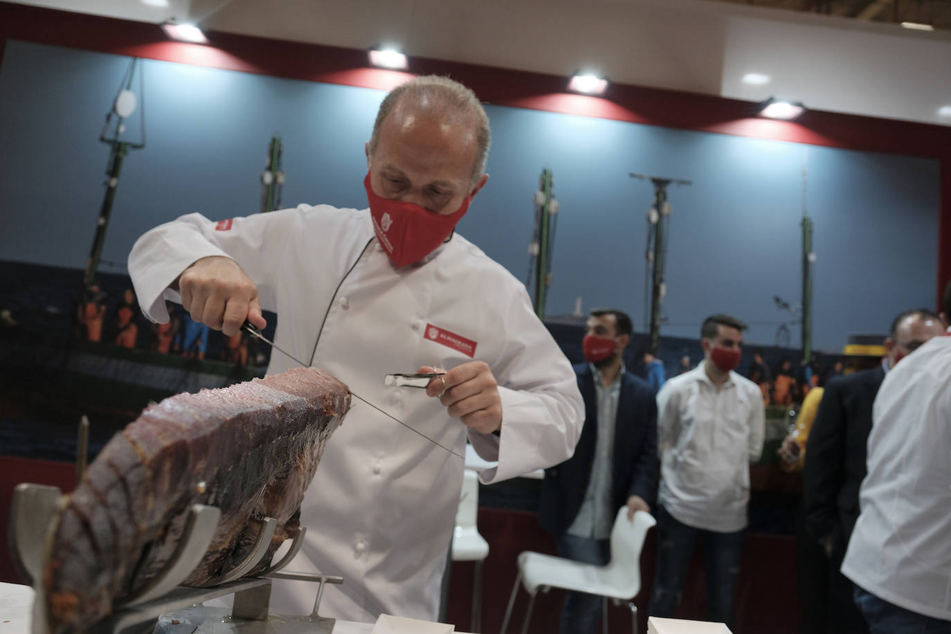 Un cortador de jamón, 