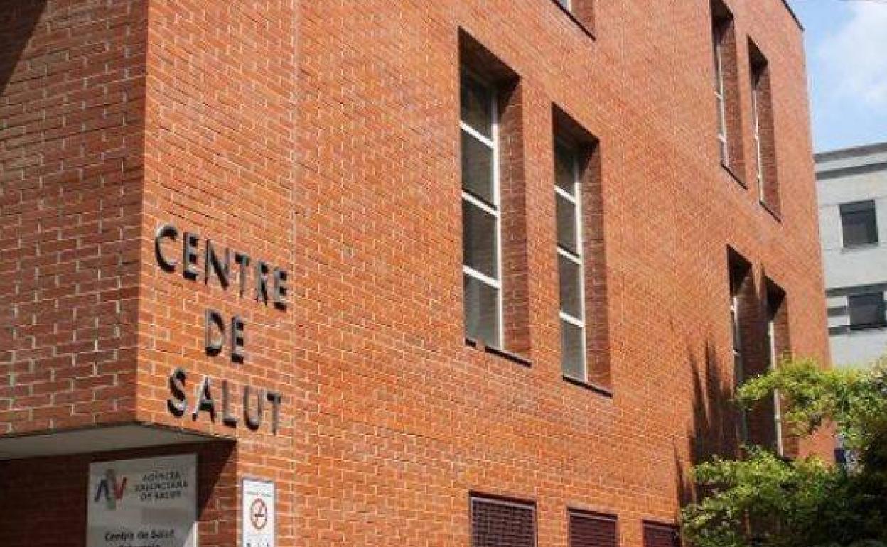 El centro de salud de Catarroja que se está ampliando. 