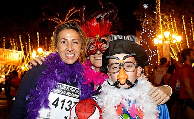 Marta Torrado, en una San Silvestre, una de las pruebas más divertidas del año. 