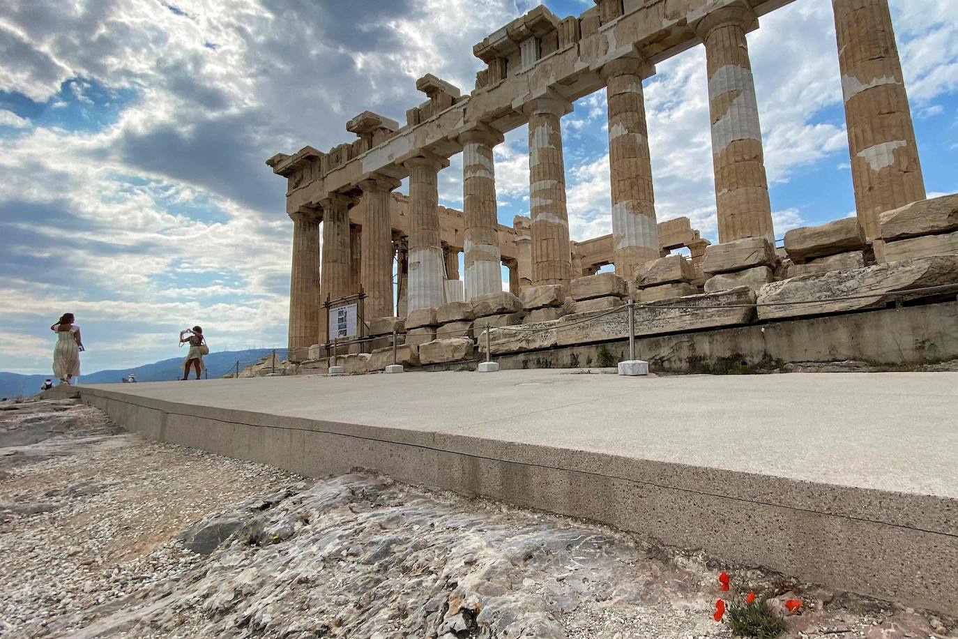 Fotos: La polémica renovación del Acrópolis de Grecia