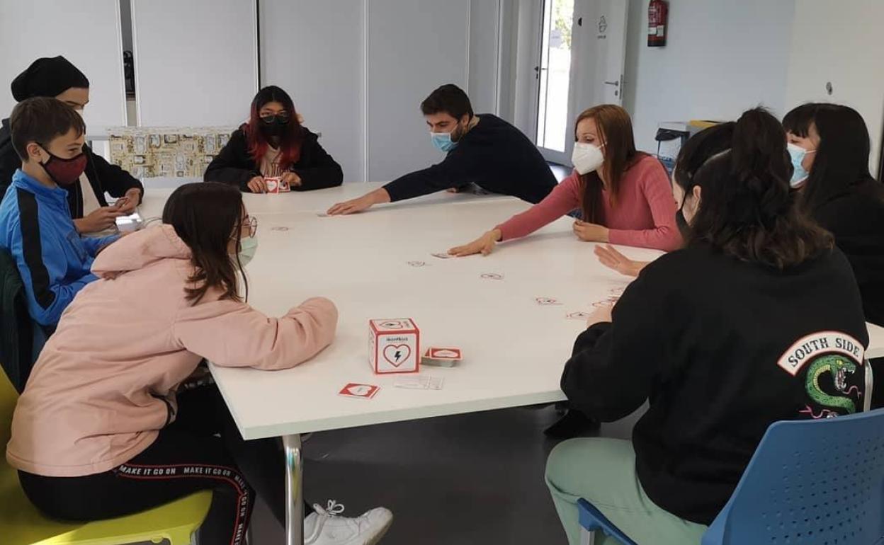 Una de las actividades realizadas en Silla. 