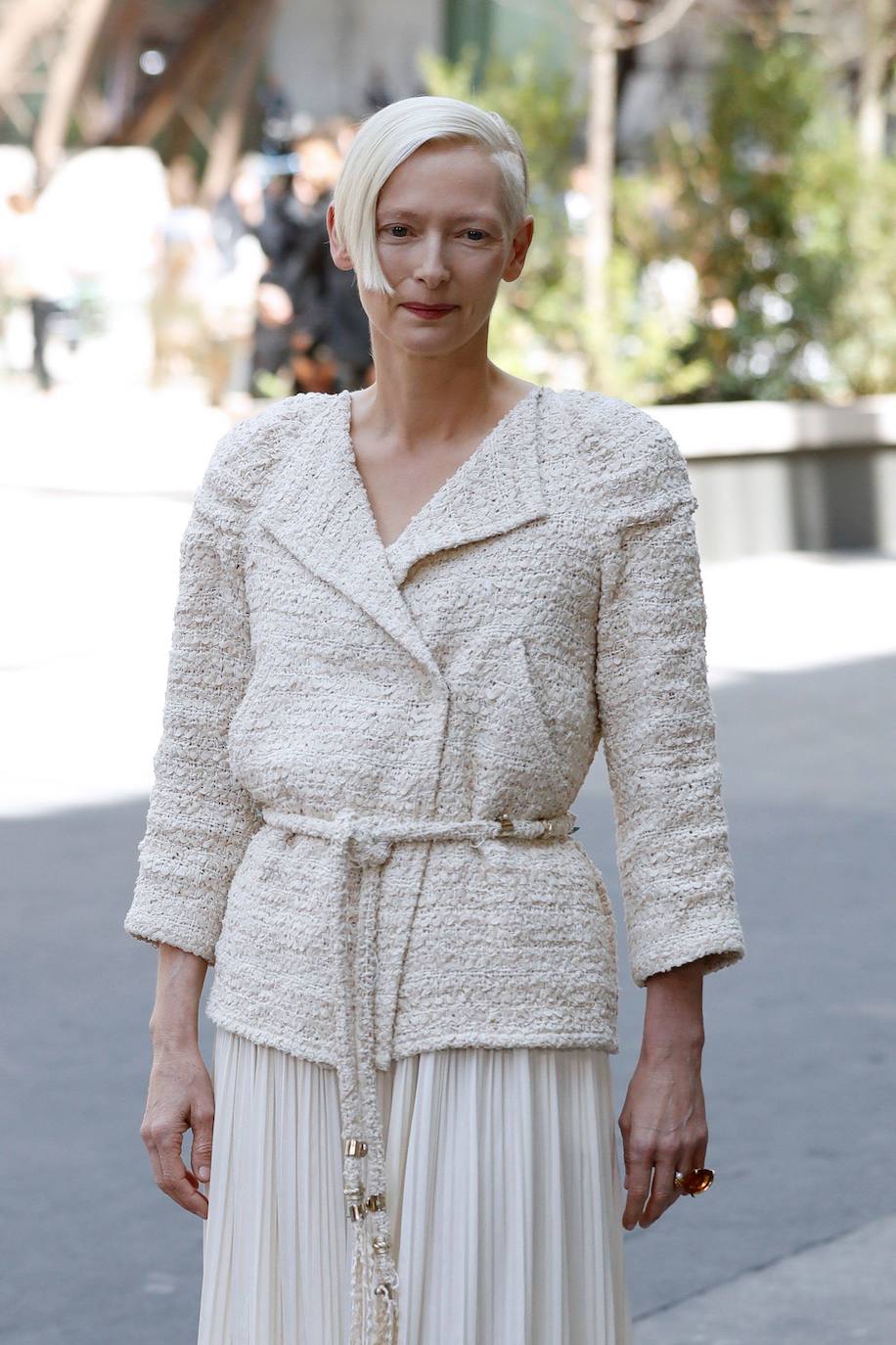 12.- Tilda Swinton | Modelo y actriz británica que ganó en el año 2008 el Premio Óscar a la Mejor Actriz Secundaria por su papel en 'Michael Clayton', donde encarnaba a una abogada implacable. Su presencia en el cine de Hollywood ha proseguido con 'Burn After Reading' y 'El curioso caso de Benjamin Button'; en ambas trabajó con Brad Pitt y por la última fue nombrada Mejor actriz británica de reparto.