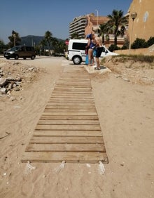 Imagen secundaria 2 - Situación de la playa de La Goleta. 