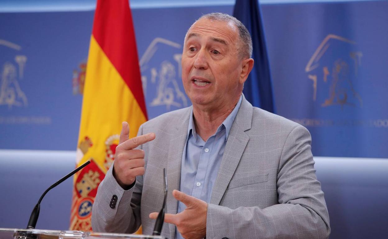 El diputado nacional de Compromís Joan Baldoví. 