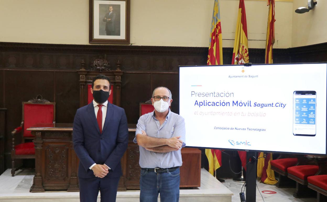 Presentación de la nueva aplicación. 