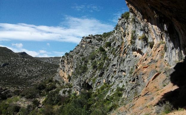 Una de las mejores representaciones de arte rupestre que conserva la Comunitat.