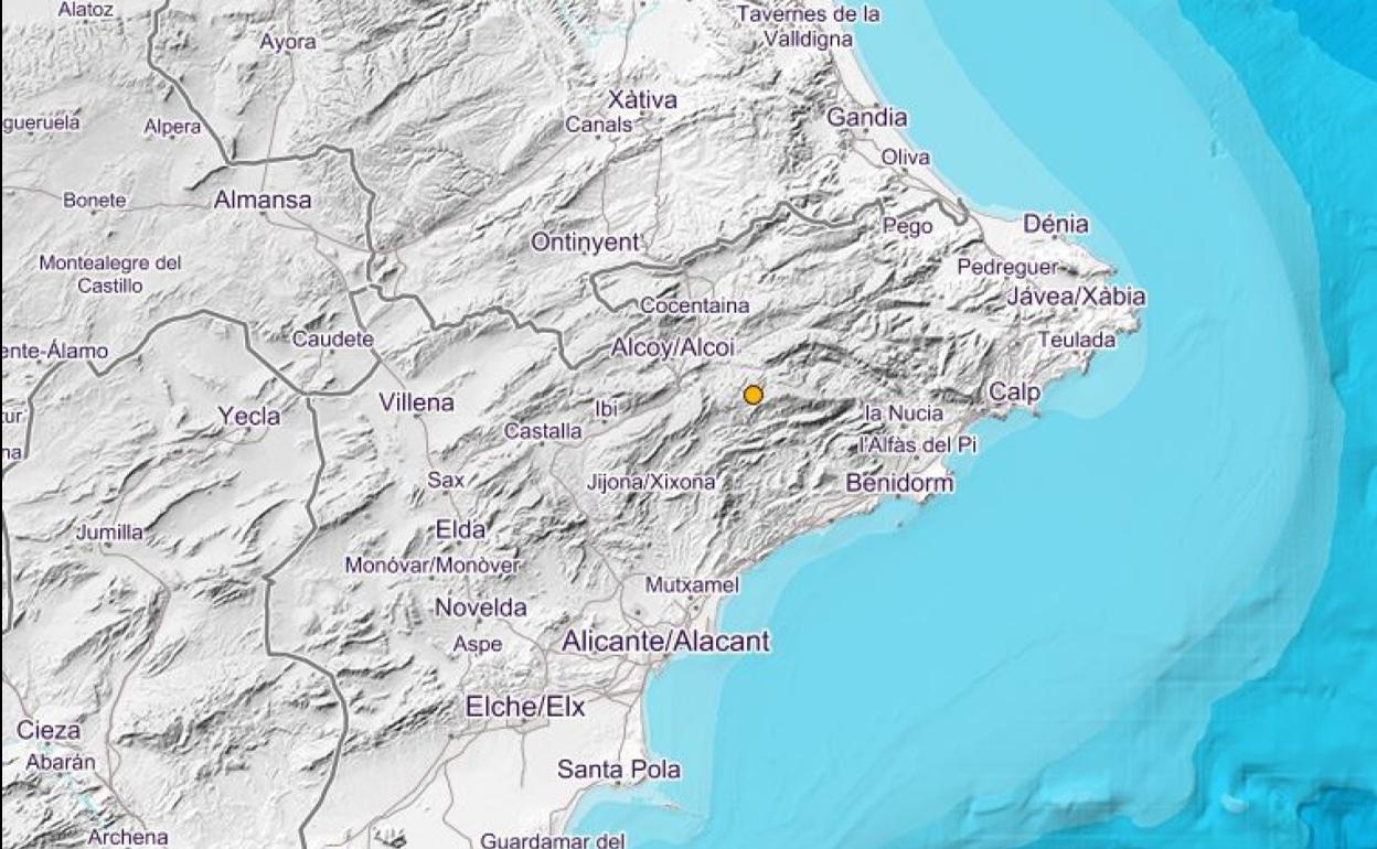 Terremoto en Alcoleja | Alcoleja registra un terremoto de 2,9 grados de magnitud