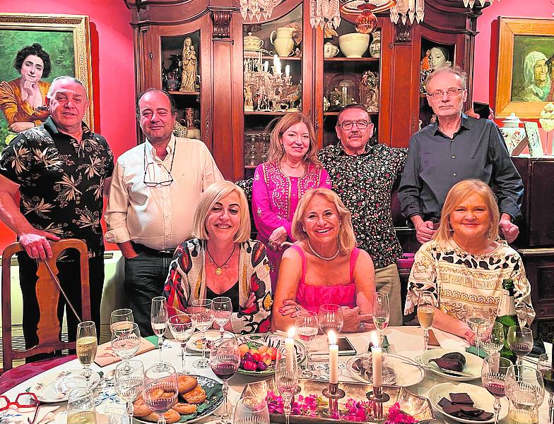 Esteban Rodríguez, Fernando Ferrando, Inma Sobrino, José Soto, Juan Carlos Ramón, Julia Pérez Broseta, Elvira Ferrer y Carmen de Rosa