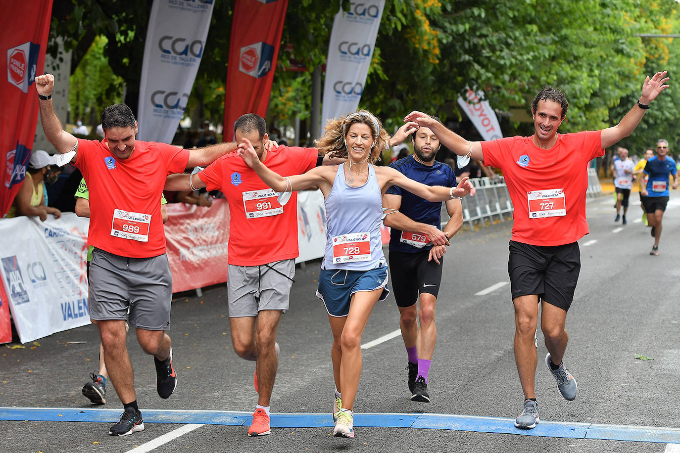 La edición de Valencia es la primera de la carrera Ponle Freno que se celebra desde que empezó la pandemia. 