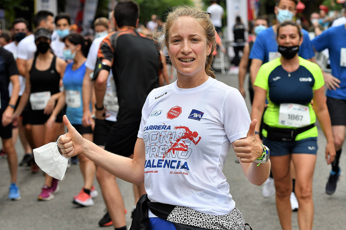 La edición de Valencia es la primera de la carrera Ponle Freno que se celebra desde que empezó la pandemia. 