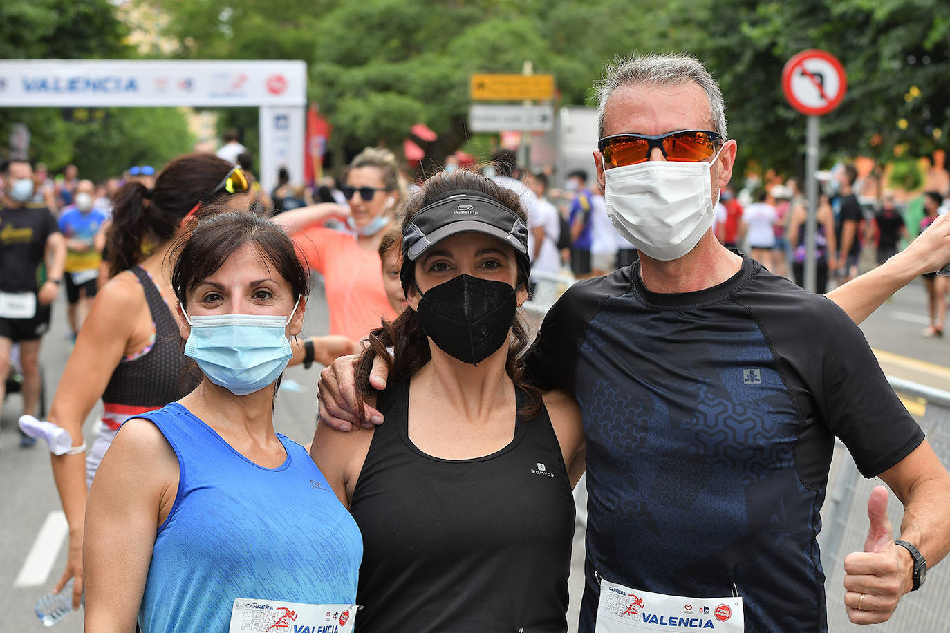 La edición de Valencia es la primera de la carrera Ponle Freno que se celebra desde que empezó la pandemia. 