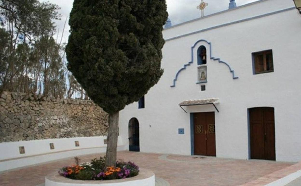 La ermita de la Font Santa de Teulada. 