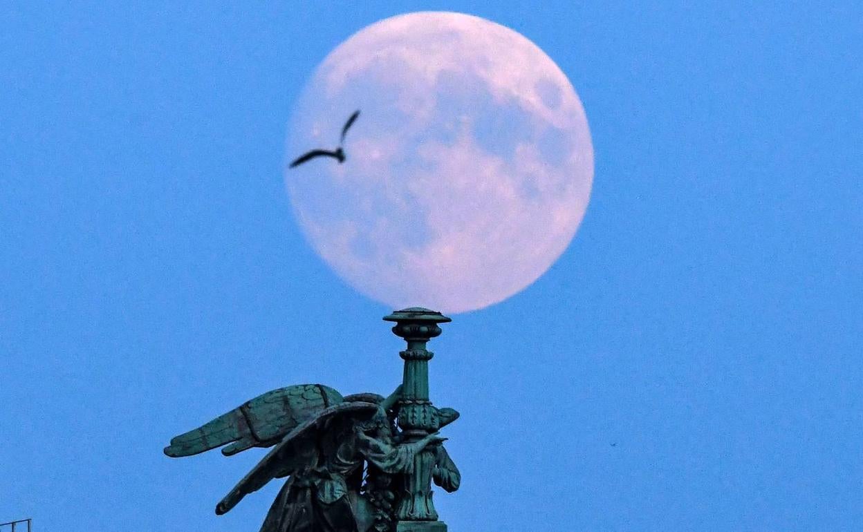 Luna llena en Europa. 