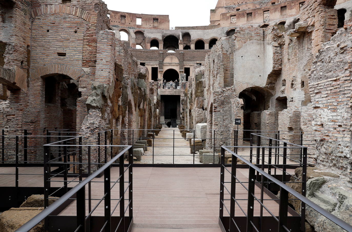 Fotos: El Coliseo abre al público la antecámara de la muerte para leones y gladiadores