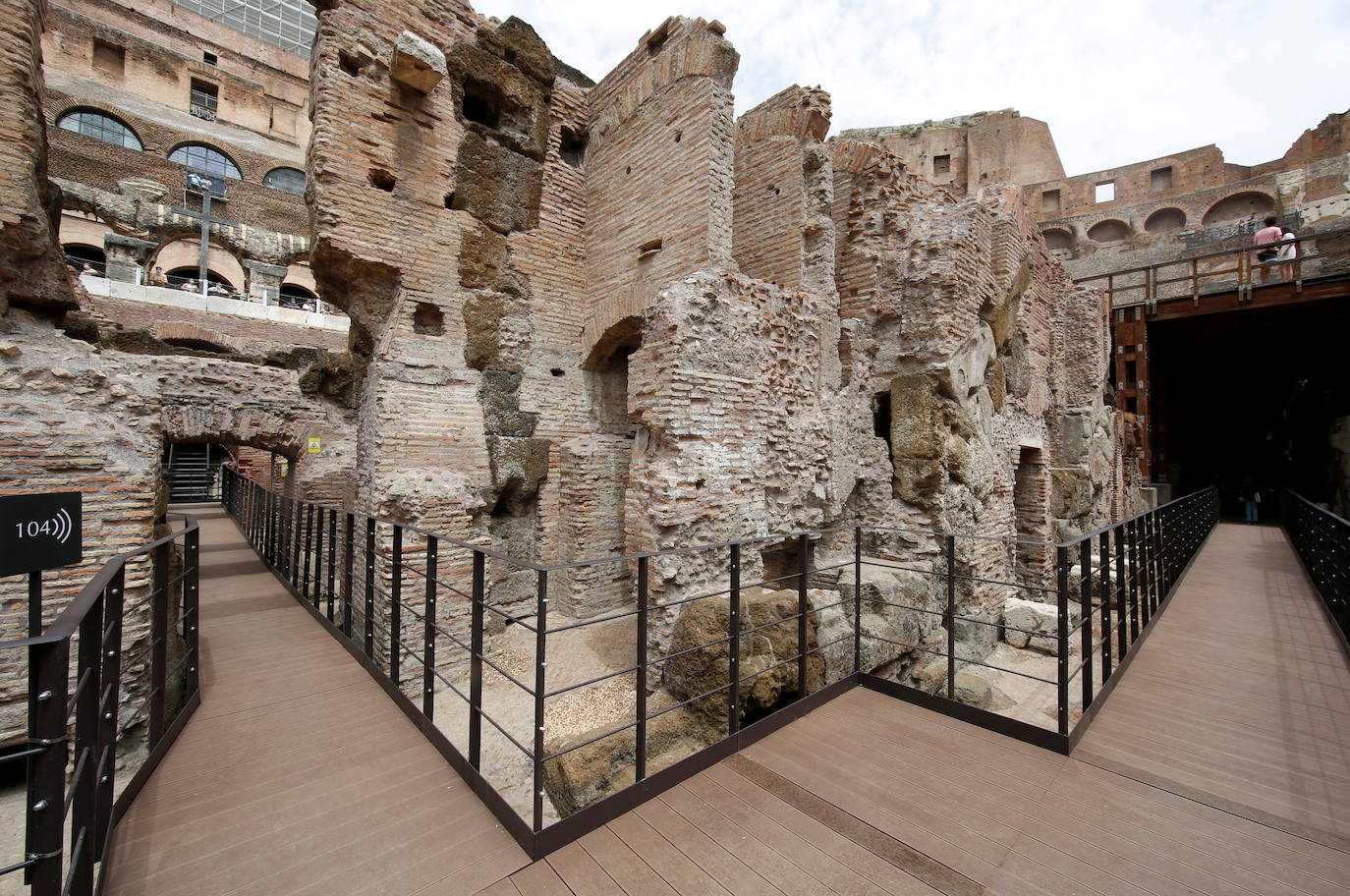 Fotos: El Coliseo abre al público la antecámara de la muerte para leones y gladiadores