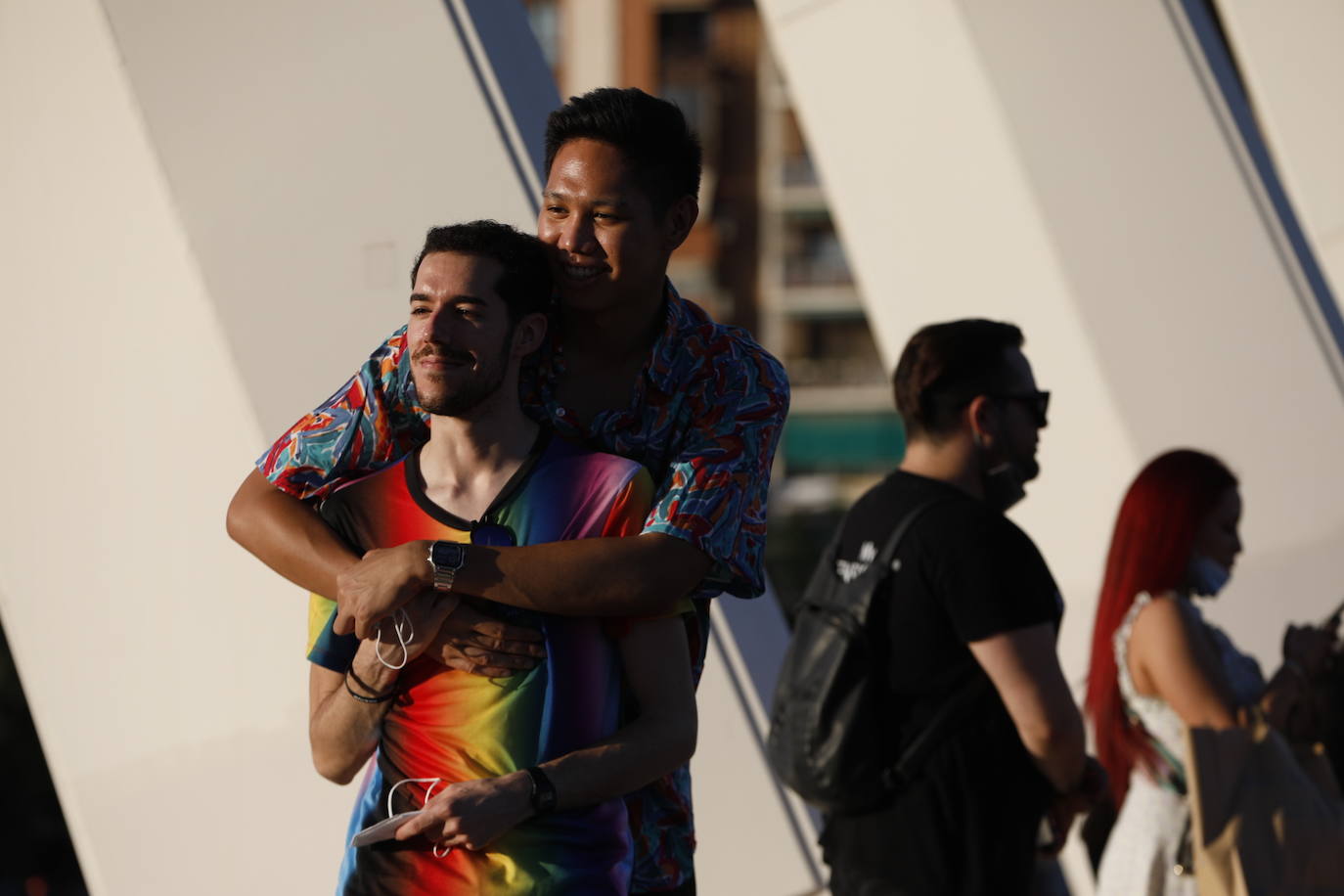 Marcha del Día de Orgullo 2021 en Valencia. 