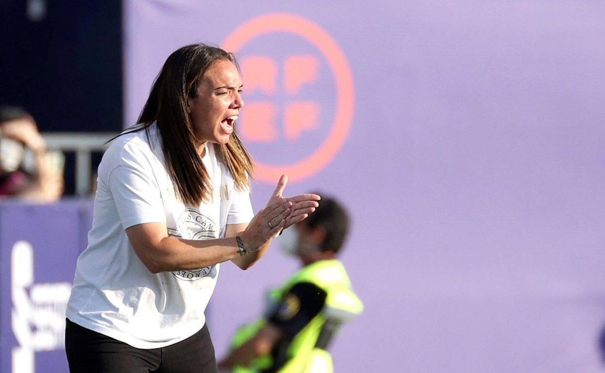 María Pry, durante la final de la Copa de la Reina.