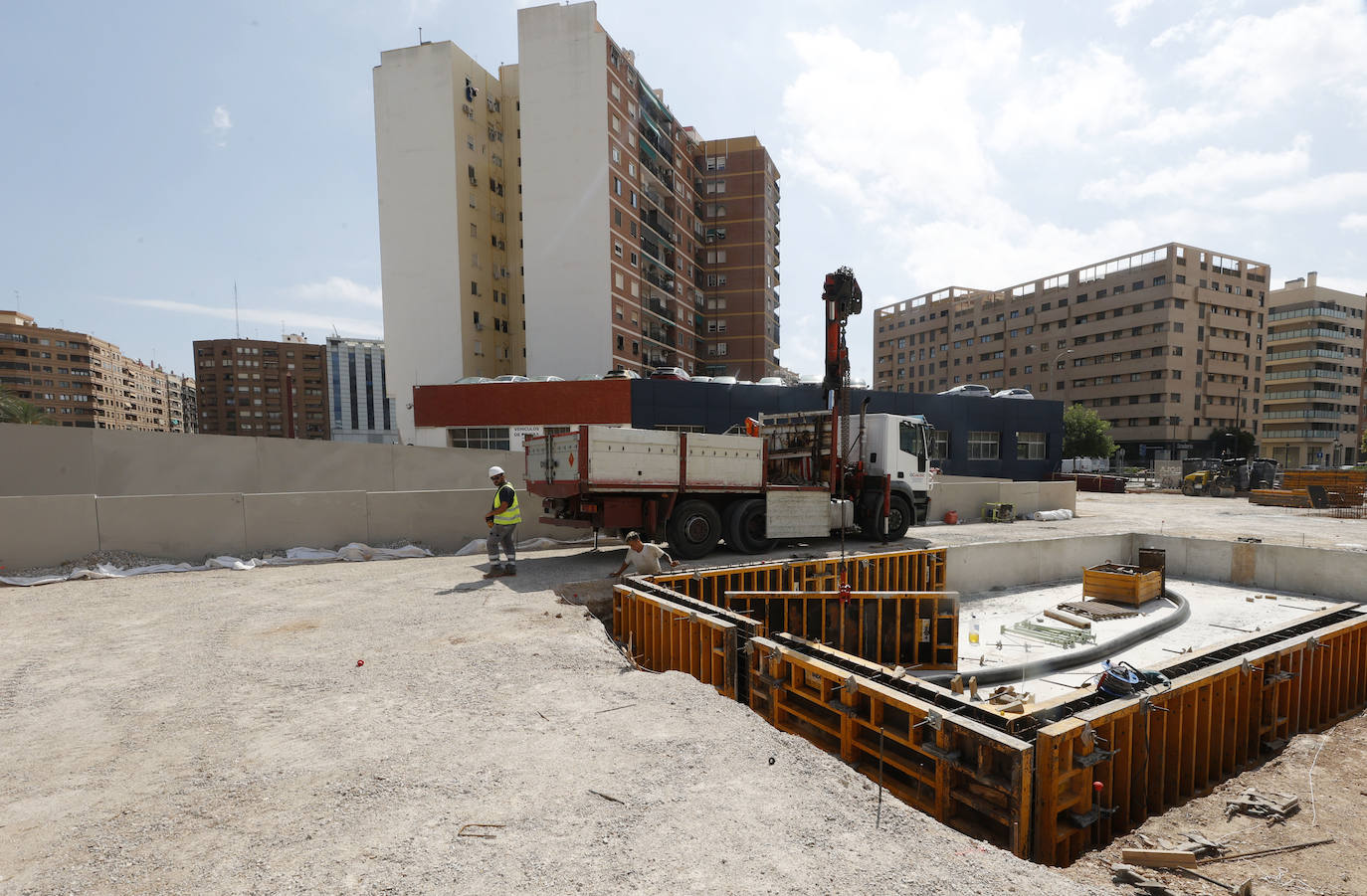 Fotos: Obras en el Parque Central de Valencia