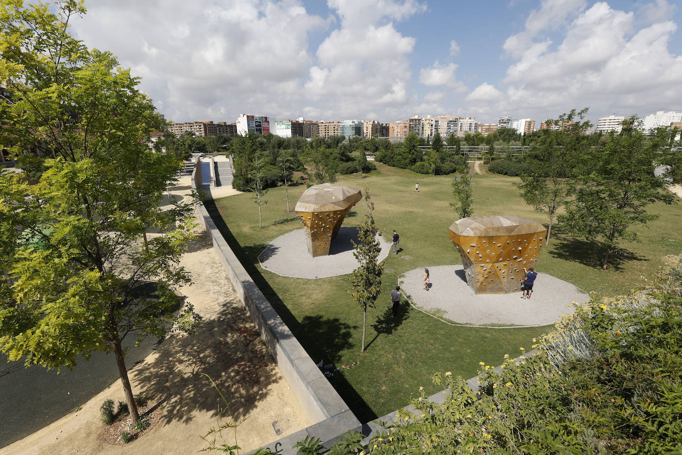 Fotos: Obras en el Parque Central de Valencia