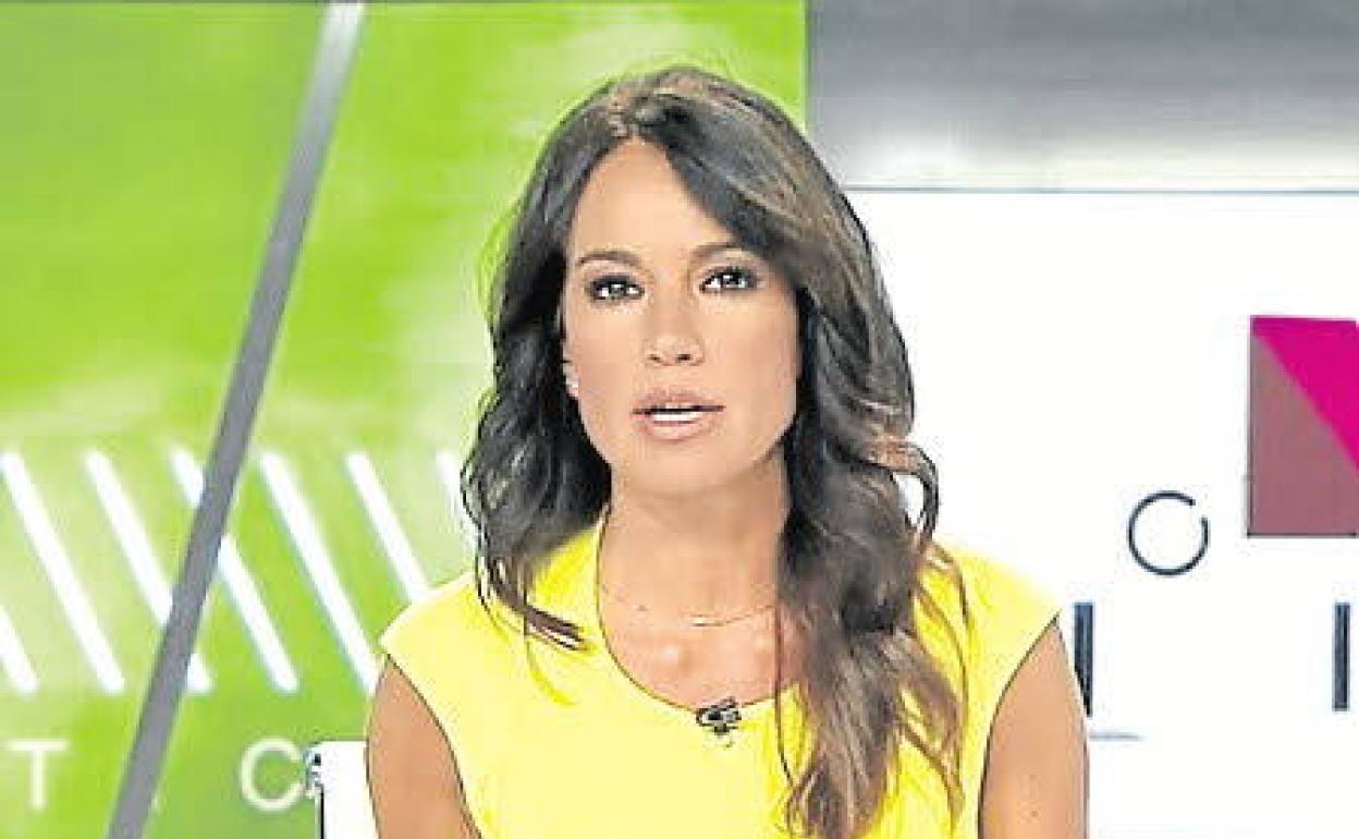 La periodista Cristina Saavedra. 